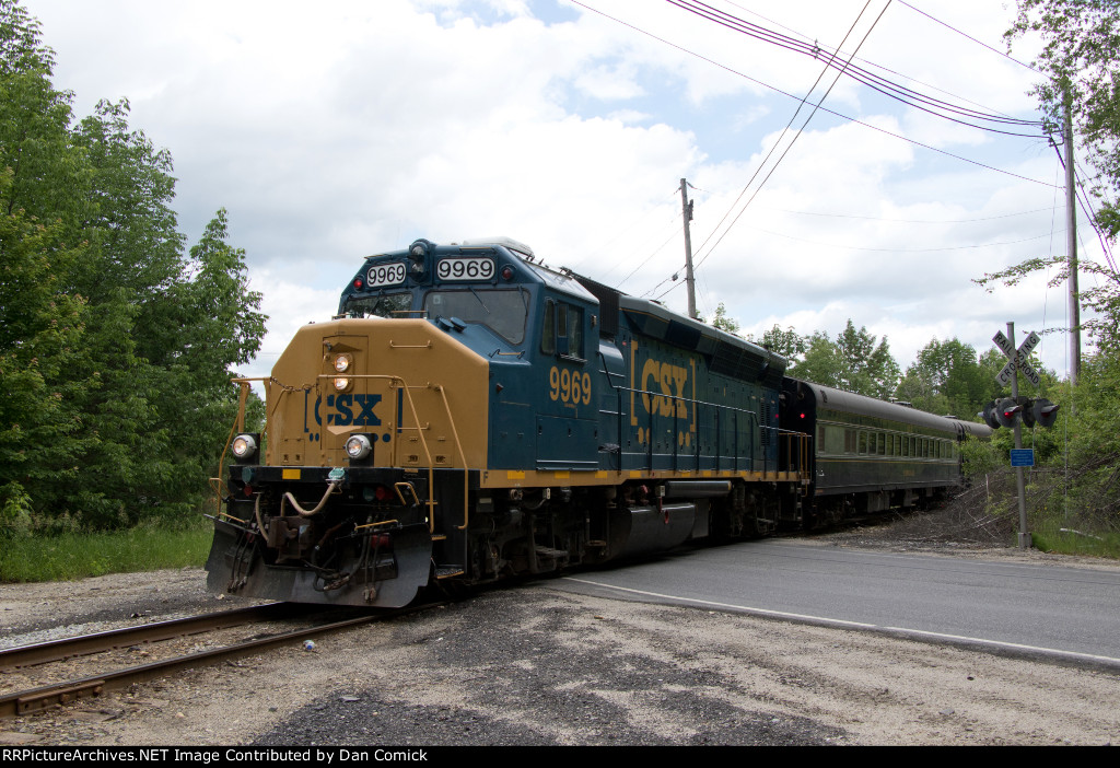 CSXT 9969 at Crash Rd. 